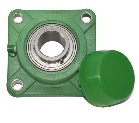 SUC-FPL206-30mm-Thermoplastic-Square-Flange-Bearing-with-Stainless-Steel-Insert