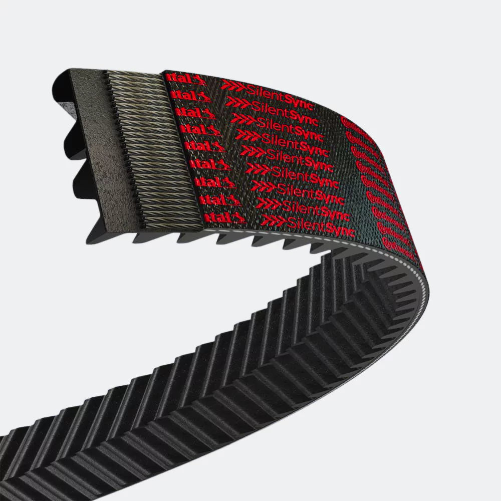 Red timing belt