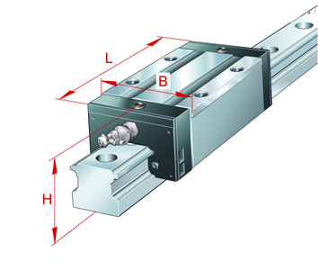 KWVE45-B-L-V1-G3 INA (Schaeffler) Recirculating Ball Bearing Carriage