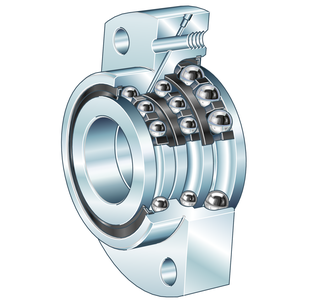 DKLFA2080-2RS INA (Schaeffler) Angular Contact Ball Bearing Unit