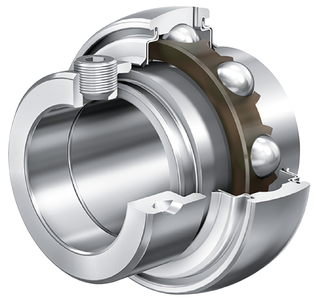 GNE35-XL-KRR-B INA (Schaeffler) 35x80x38.1mm Radial Insert Ball Bearing