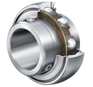 GYE35-XL-KRR-B INA (Schaeffler) 35x72x38.1mm Radial Insert Ball Bearing