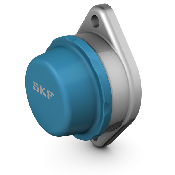 F2BESS 40M-CPSS-DFH 40mm SKF Bearing & Housing Food Line Corrosion Resistant 2-Bolt Oval Flanged Unit