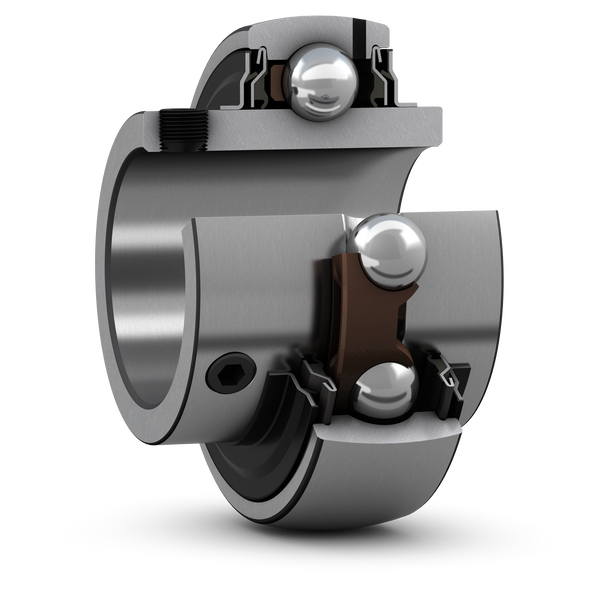 YAR 211-2RF 55mm SKF Insert Bearing with Set Screws Locking And Extended Inner Ring