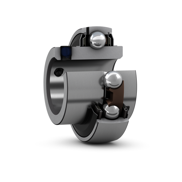 UCX 05 25mm SKF Insert Bearing with Set Screws Locking And Extended Inner Ring