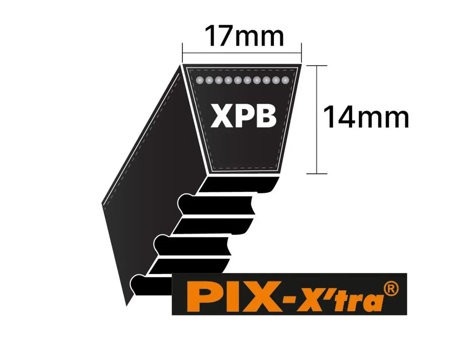 XPB1500 PIX Zahnkeilriemen