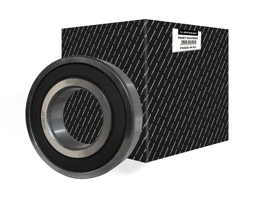 6309-2RS-P6-45x100x25mm-Dunlop-Rubber-Sealed-Ball-Bearing