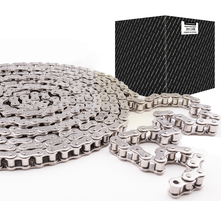 08B-1 1/2" Pitch - Challenge BS Simplex Stainless Steel Roller Chain - 5 Metre Box