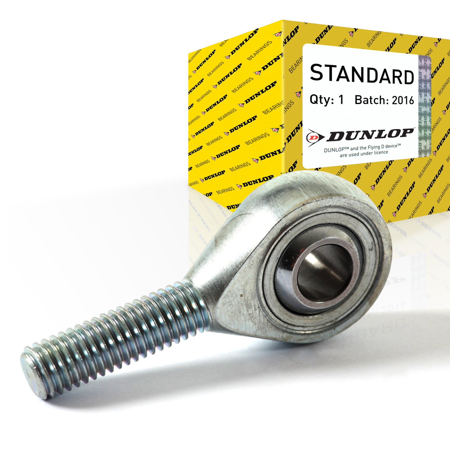 POS6 PTFE Liner Male Right Hand Rod End Bearing M6X1.00 (MS-M06)