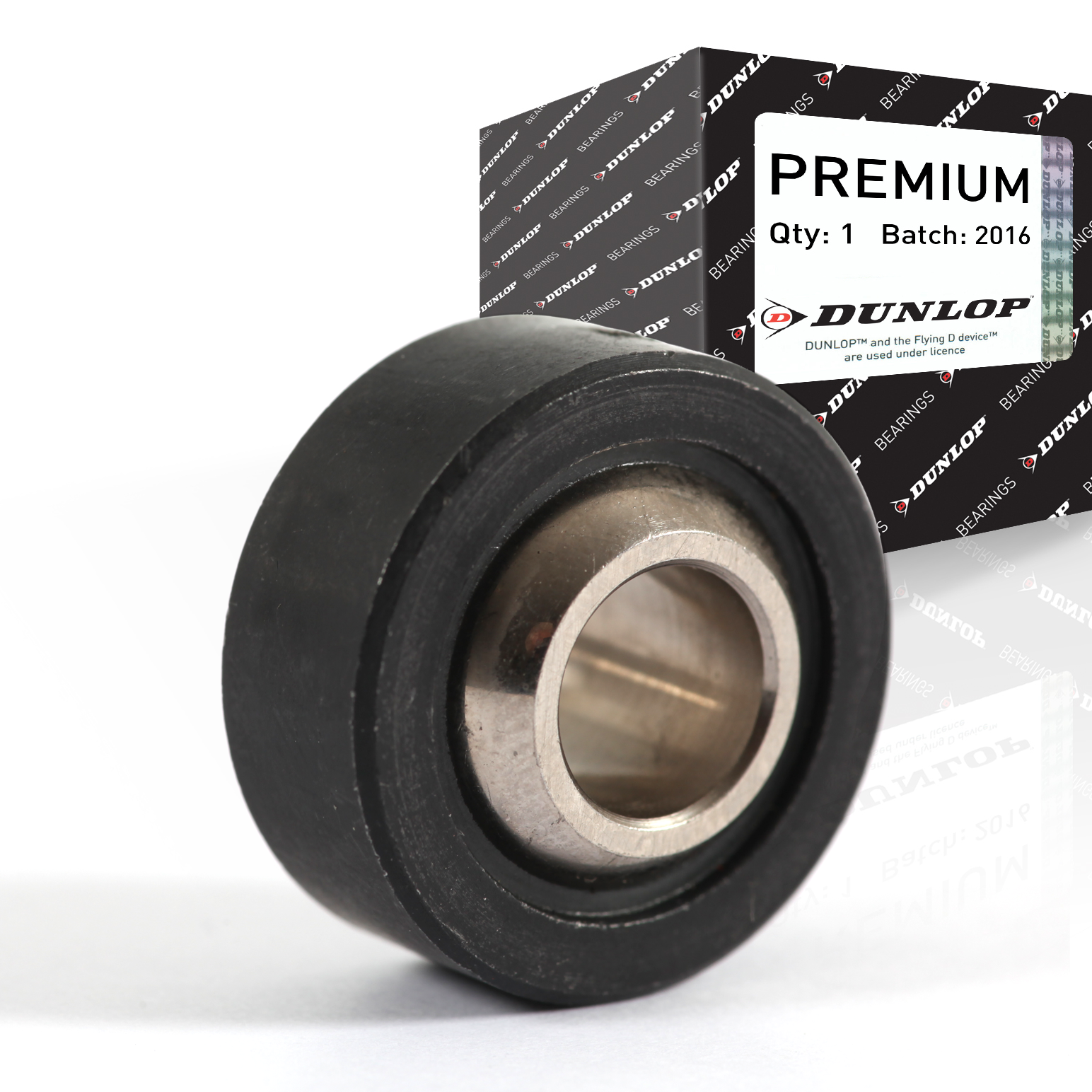 SP-M16 16mm Bore Spherical Plain Bearing - Steel / Nylon