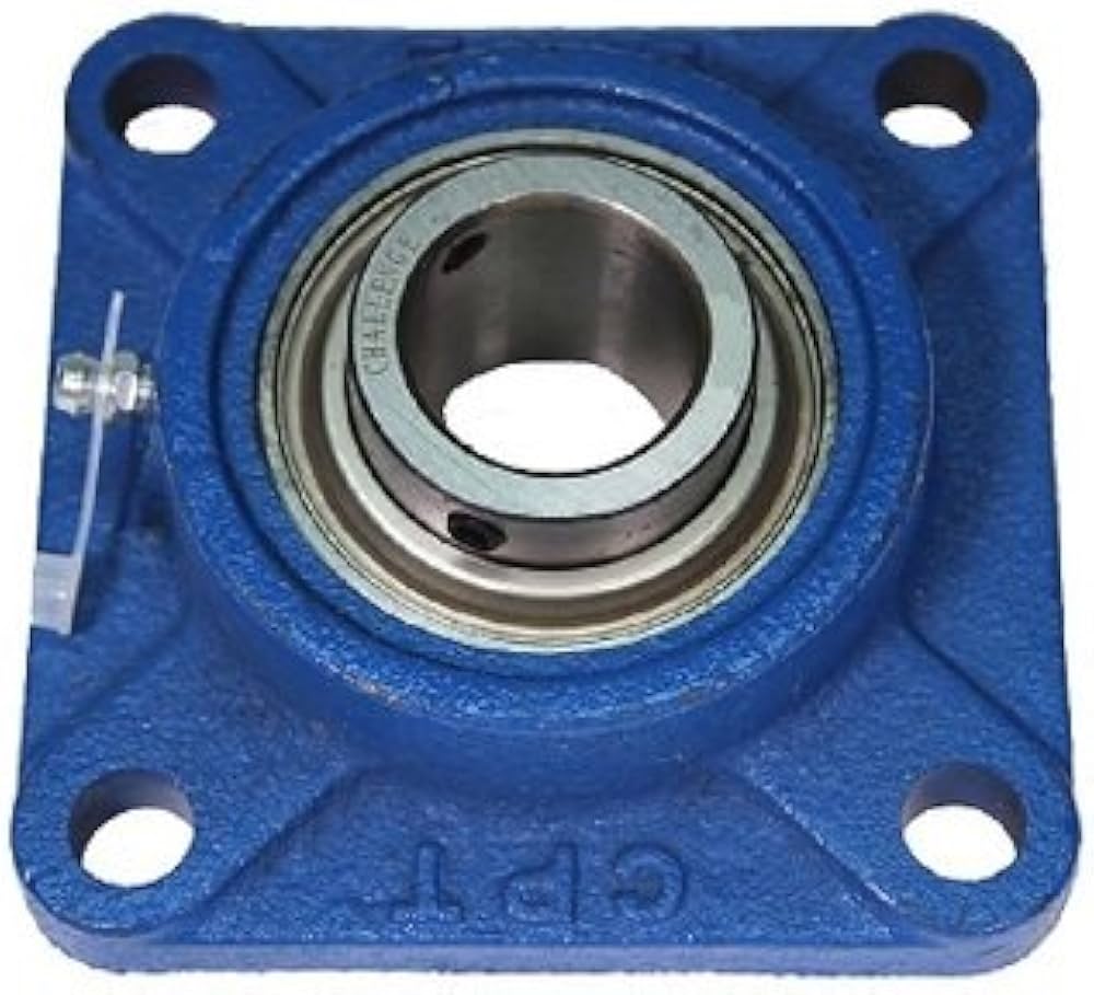 UCFX14 (MSF70) Triple Seal L3 4 Bolt Square Flanged Cast Iron Self Lube Housed Agri Bearing & Insert