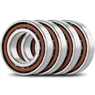S71914ACE/HCP4AQBCV008 70x100x64mm Premium Branded Precision Single Row Angular Contact Ball Bearing (Set of 4)