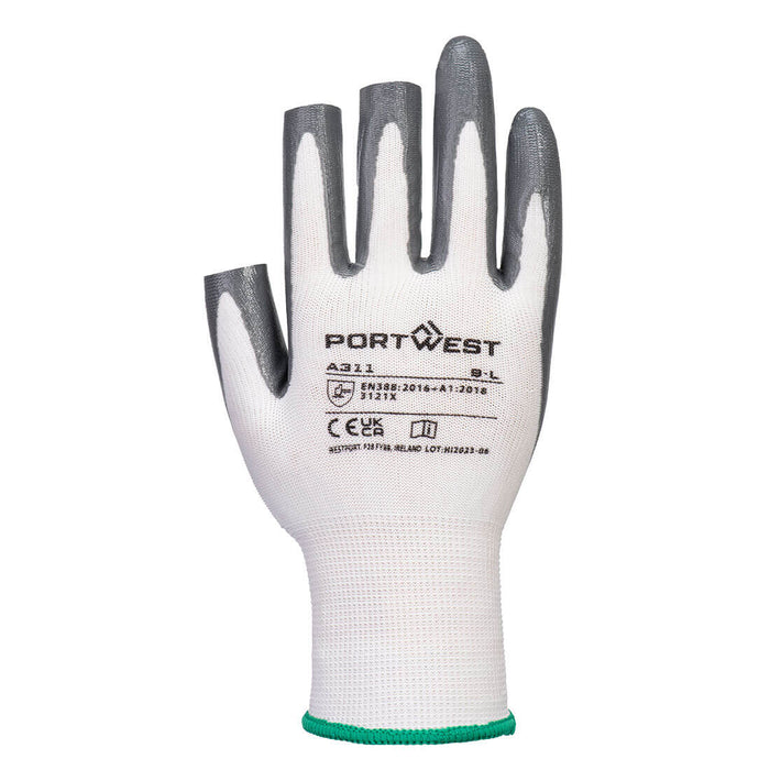 A311 - Portwest Nitrile Fingerless Glove (Box of 144)