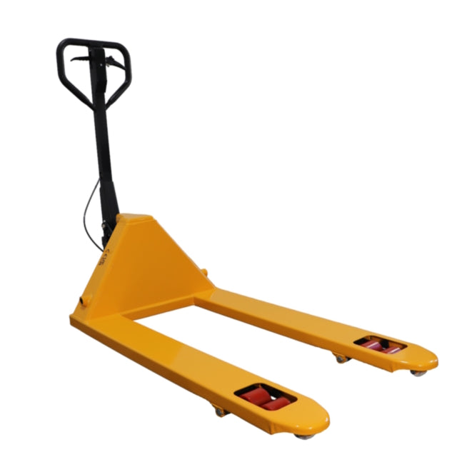 Wide Hand Pallet Truck with hand brake