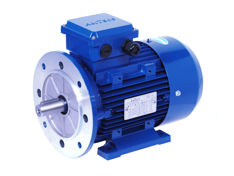 AMTECS Three Phase Electric Motor AMA3-IE3 90L2 2.2kW 2 Pole 220/240-380/420V B35