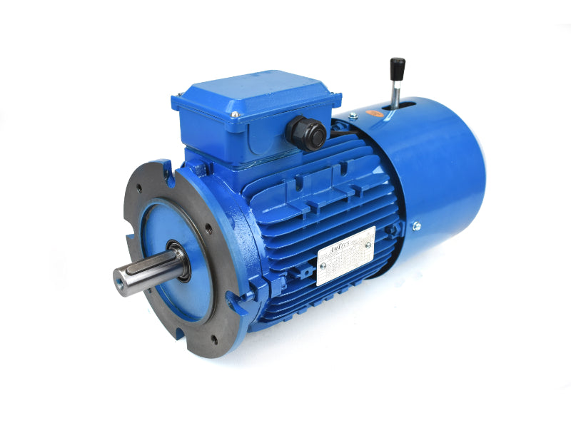 AMTECS Three Phase Electric Motor AMAB-IE3 112M4 4kW 4 Pole Brake/HR 400/690V B14L Flange