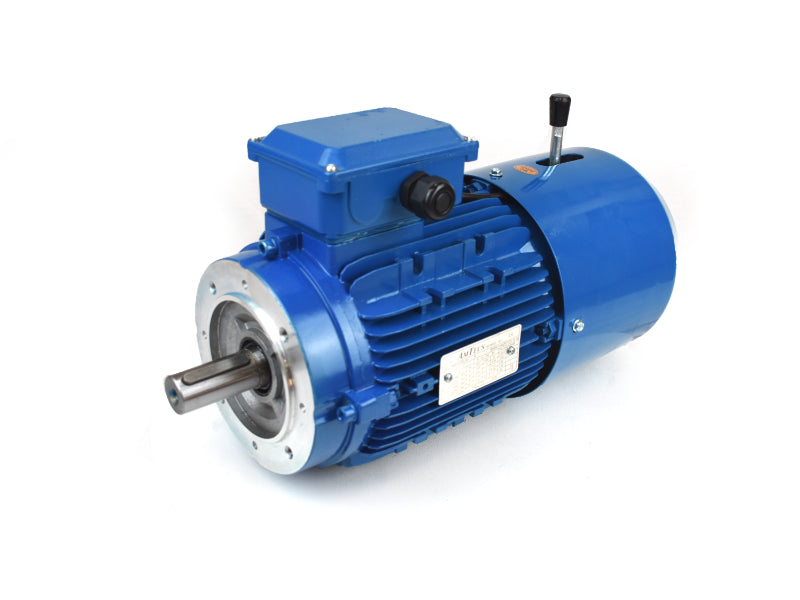 AMTECS Three Phase Electric Motor AMAB-IE2 71G4 0.37kW 4 Pole Brake/HR 230/400V B14S Flange
