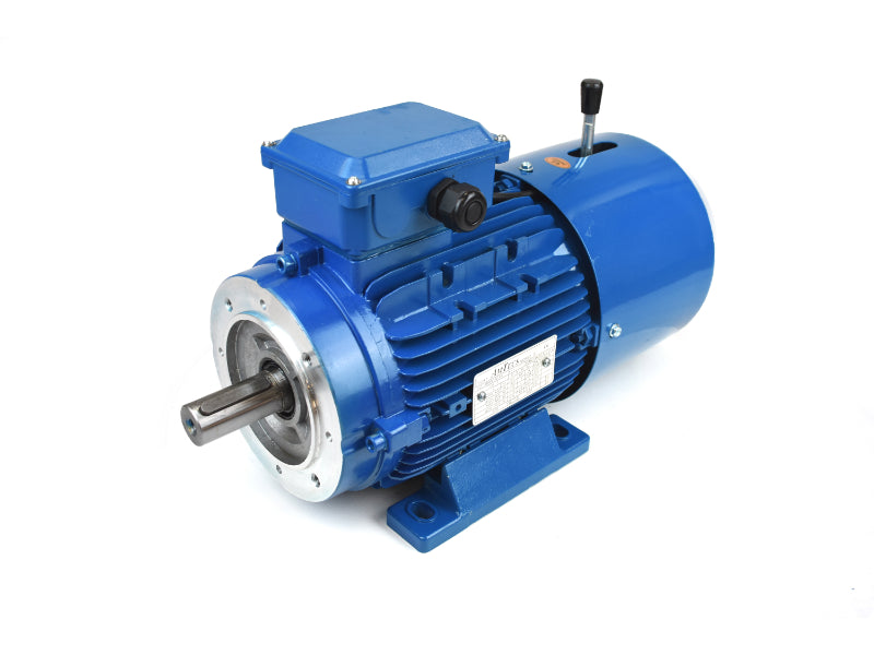 AMTECS Three Phase Electric Motor AMAB-IE3 80G4 0.75kW 4 Pole Brake/HR 230/400V B34S
