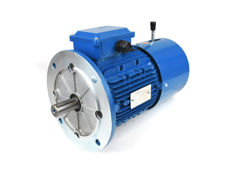 AMTECS Three Phase Electric Motor AMAB-IE2 80K4 0.55kW 4 Pole Brake/HR 230/400V B5 Flange