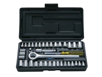 B/S01535 Mixed Drive Socket Set, 40 Piece