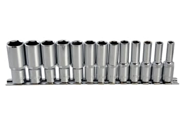 B/S01542 3/8in Drive Deep Socket Set, 13 Piece