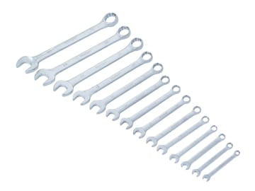 B/S04125 Combination Spanner Set, 14 Piece