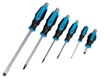 B/S12068 Hex Bolster Screwdriver Set, 6 Piece