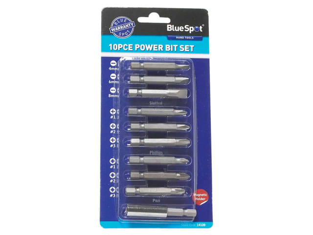 B/S14120 Power Bit Set, 10 Piece
