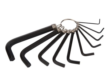 B/S15311 Hexagon Key Set, 10 Piece