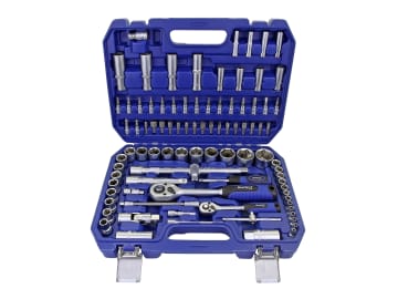 B/S1579 1/2in & 1/4in Metric Socket Set, 94 Piece