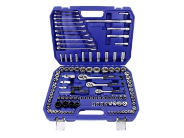 B/S1583 1/2in, 3/8in & 1/4in Metric Socket Set, 120 Piece