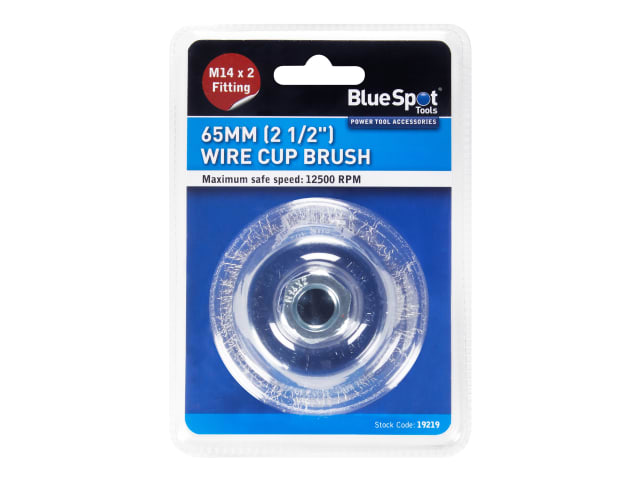 B/S19219 Steel Wire Cup Brush 65mm M14 X 2