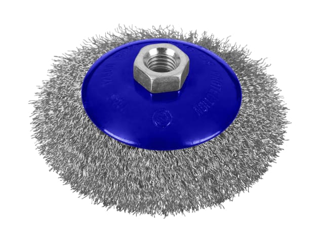 B/S19220 Steel Bevel Wire Cup Brush 115mm M14 X 2