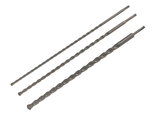 B/S20008 SDS Plus Drill Bit 600mm Set, 3 Piece