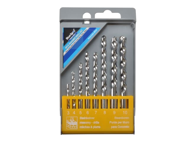 B/S20123 Masonry Drill Set, 8 Piece