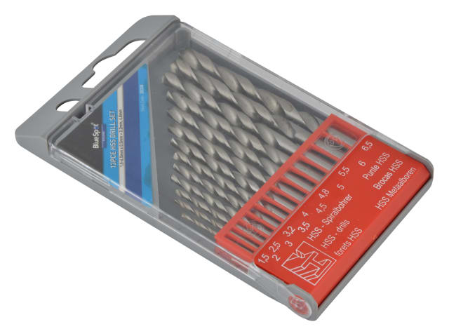 B/S20338 HSS Drill Set of 13 1.5-6.5mm