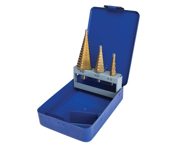 B/S20504 Step Drill Set 4-32mm  3 Piece