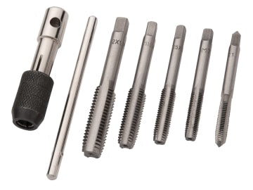 B/S22300 Tap Set (M6-M12), 6 Piece