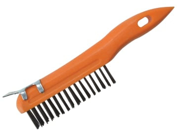 B/S22523 Plastic Wire Brush & Scraper