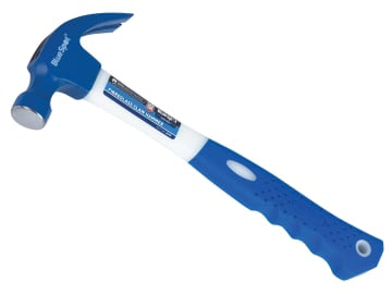B/S26147 Claw Hammer Fibreglass Shaft 570g (20oz)