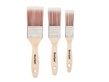 B/S36010 Synthetic Paint Brush Set, 3 Piece