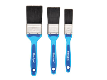 B/S36011 Soft Grip Synthetic Paint Brush Set, 3 Piece