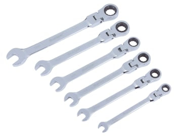 B/S4312 Flexible Head Ratchet Set, 6 Piece