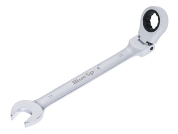 B/S5113 180° Flexible Head Ratchet Spanner 17mm