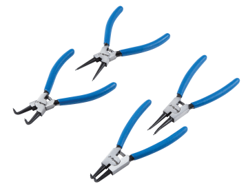 B/S8702 Circlip Pliers Set, 4 Piece