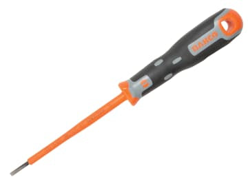 BAH033030 Tekno+ VDE Screwdriver Slotted Tip 3.0mm x 100mm