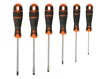 BAH219016 B219.016 BAHCOFIT Screwdriver Set, 6 Piece