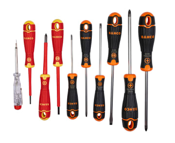 BAH219110 B219.110 BAHCOFIT XL Screwdriver Set, 10 Piece