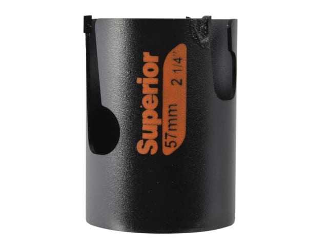 BAH383357C Superior™ Multi Construction Holesaw Carded 57mm