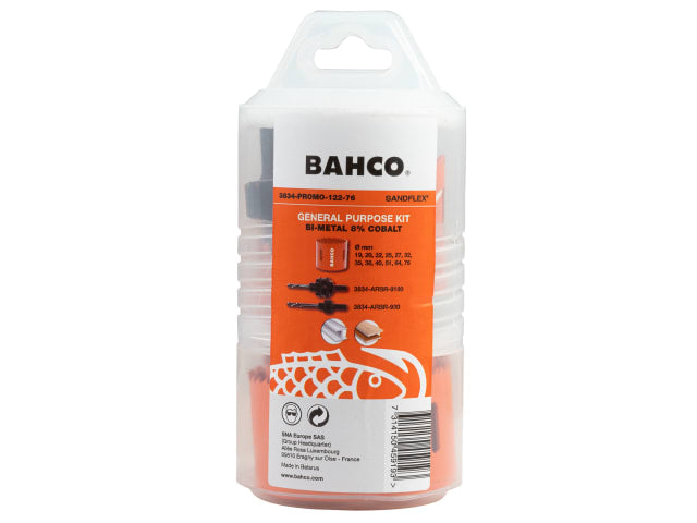 BAH3834122PB Plumber's Bi-Metal Holesaw Set, 14 Piece